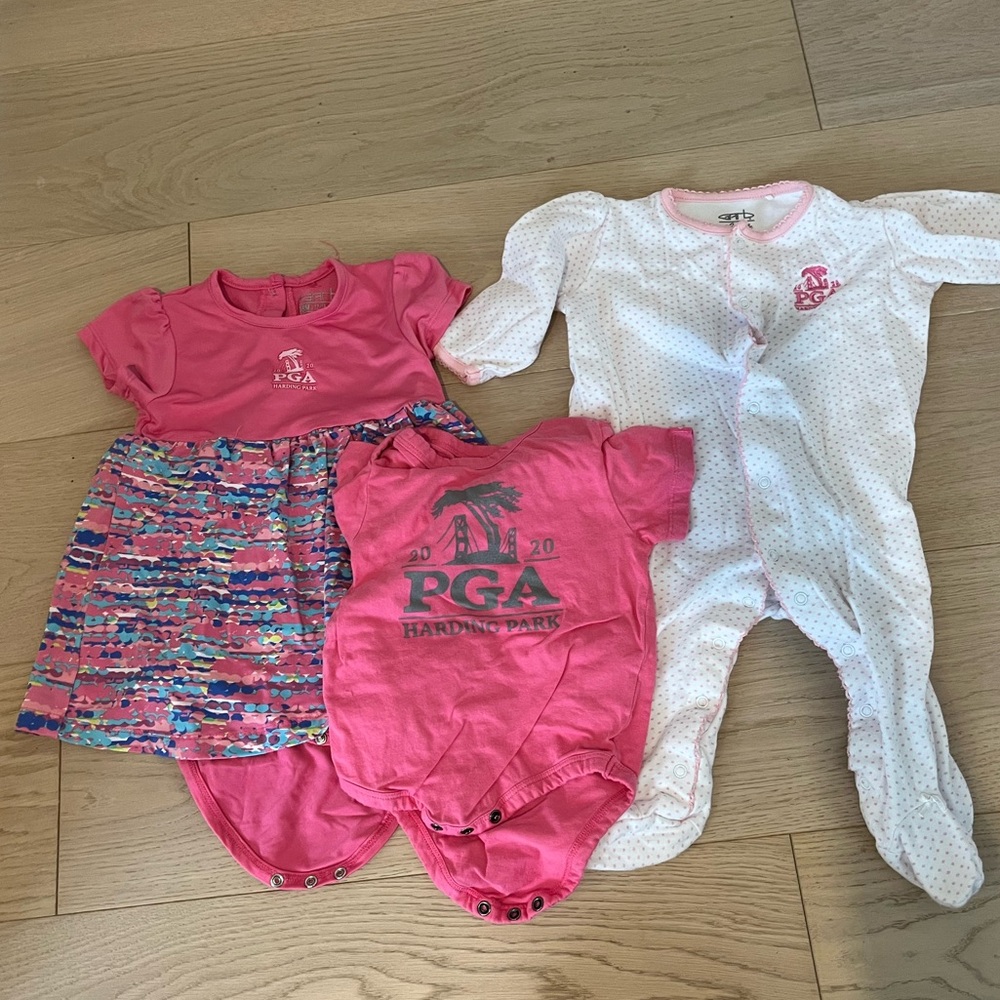 PGA golf clothing set